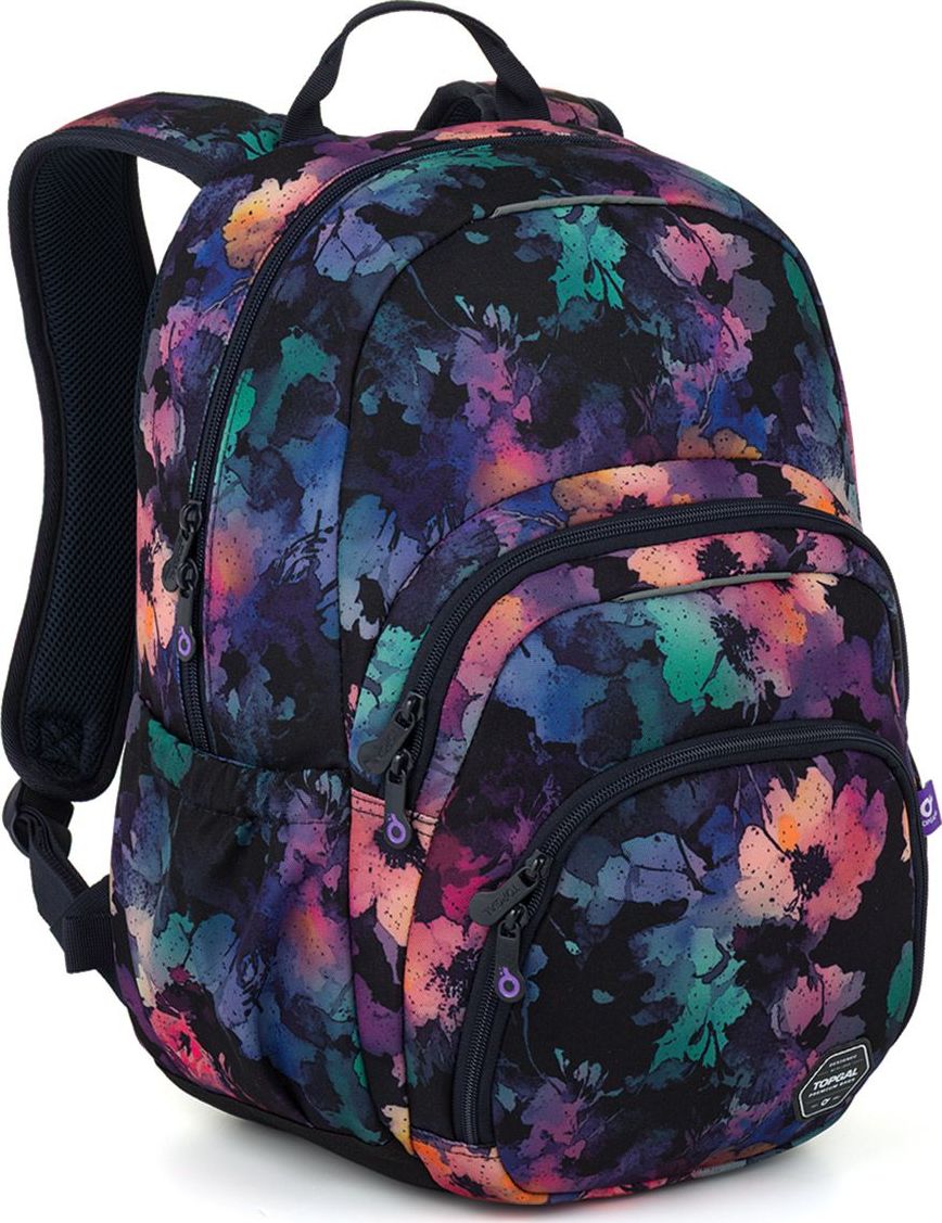 Levně Studentský batoh Abstract Flora Topgal SKYE 26036