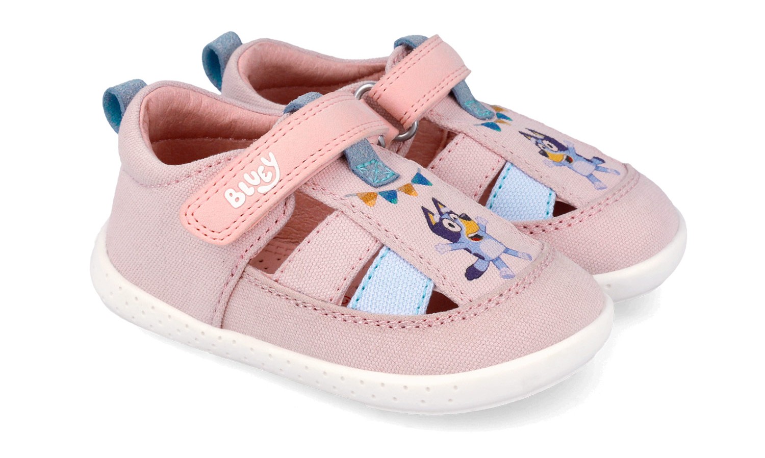 Levně Biomecanics Dětské sandálky Garvalín 262854-B032 Rosa s Bluey