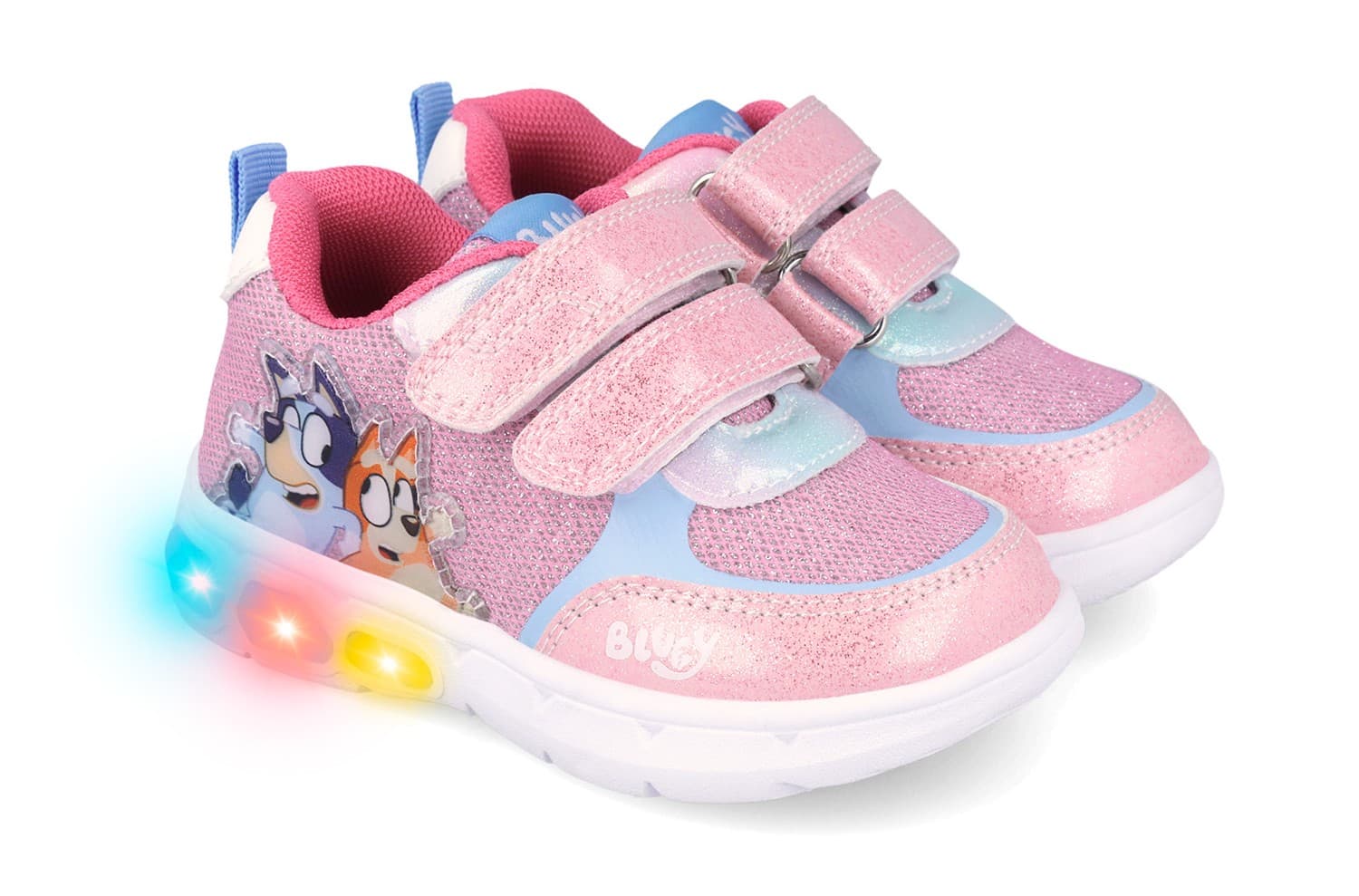 Levně Biomecanics Svítící tenisky Garvalín 262860-B032 Rosa