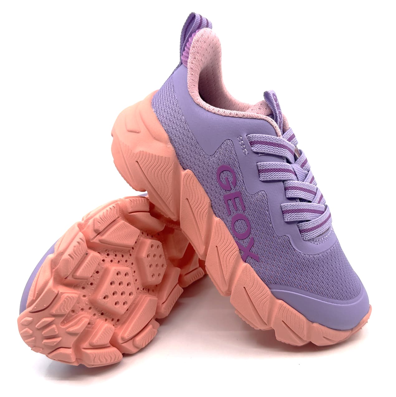 Levně Geox Flexyper Fast Lilac/Coral