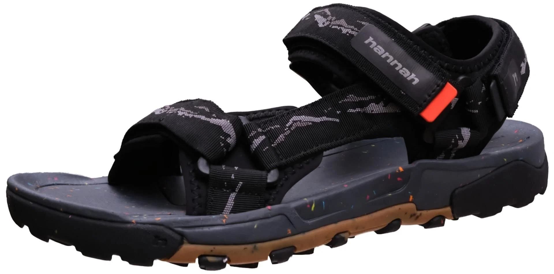Levně Pánské sandály Hannah Garnet M, black