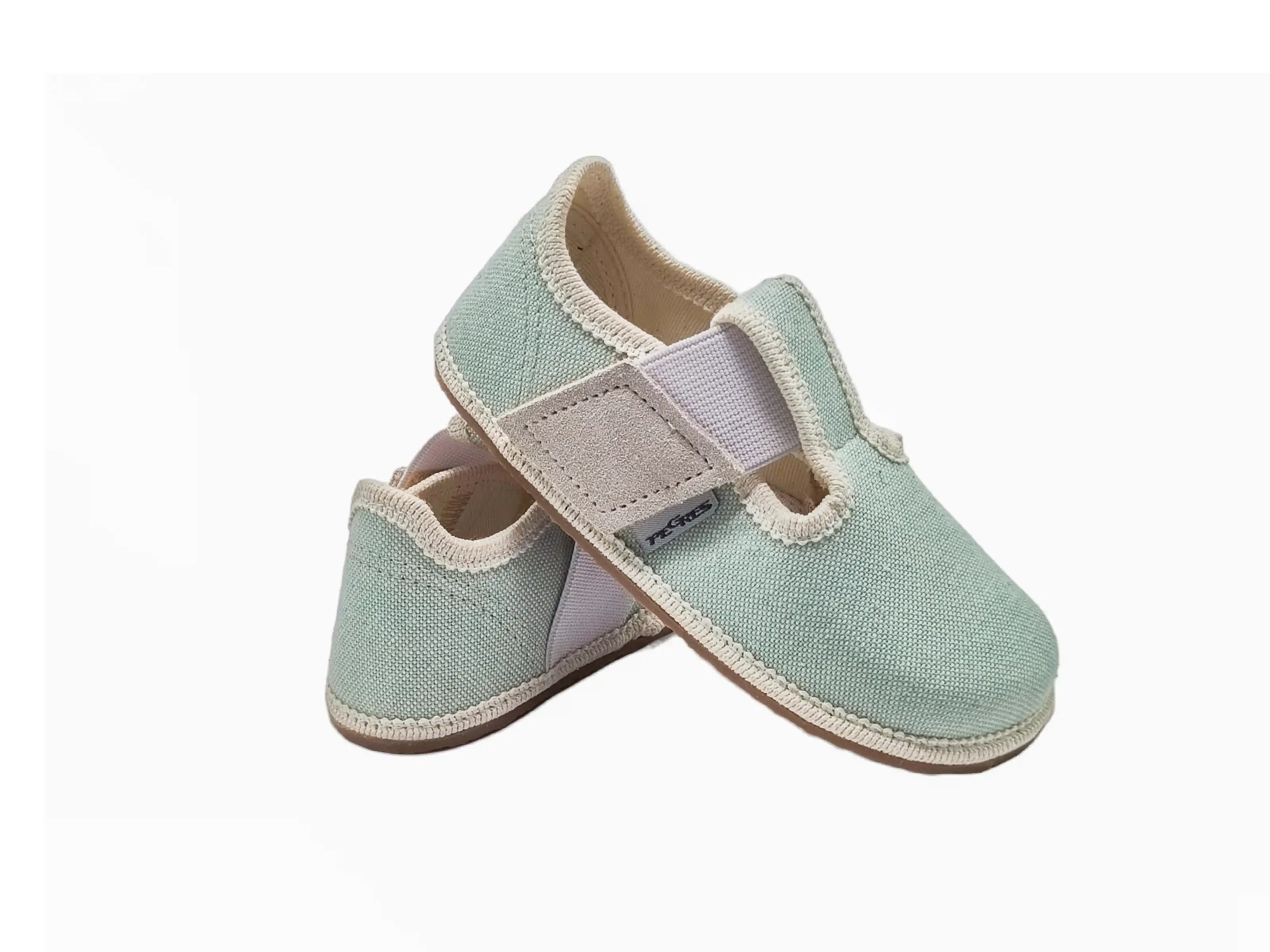 Levně Barefoot bačkory Pegres SBF 06U mint