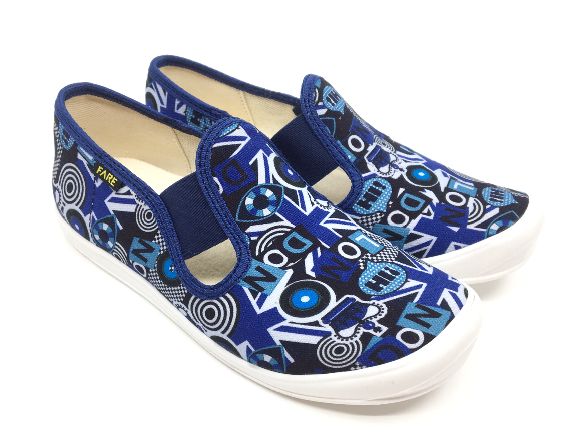 Dětské papuče na gumičku FARE 4211409 Velikost: 34