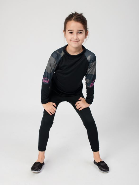 Drexiss Dětské Funkční CoolMax tričko Army Velikost: 128-134