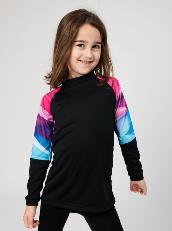 Drexiss Dětské Funkční CoolMax tričko Shapes Pink Velikost: 152-158