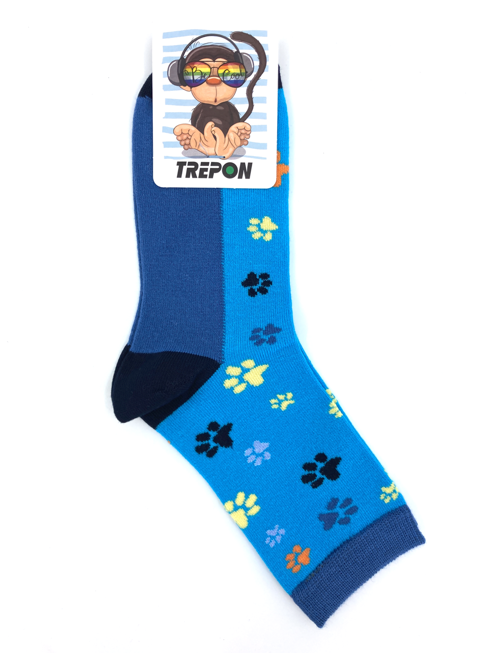 Bambusové ponožky Trepon Stopík tyrkysová Velikost: 23 - 26