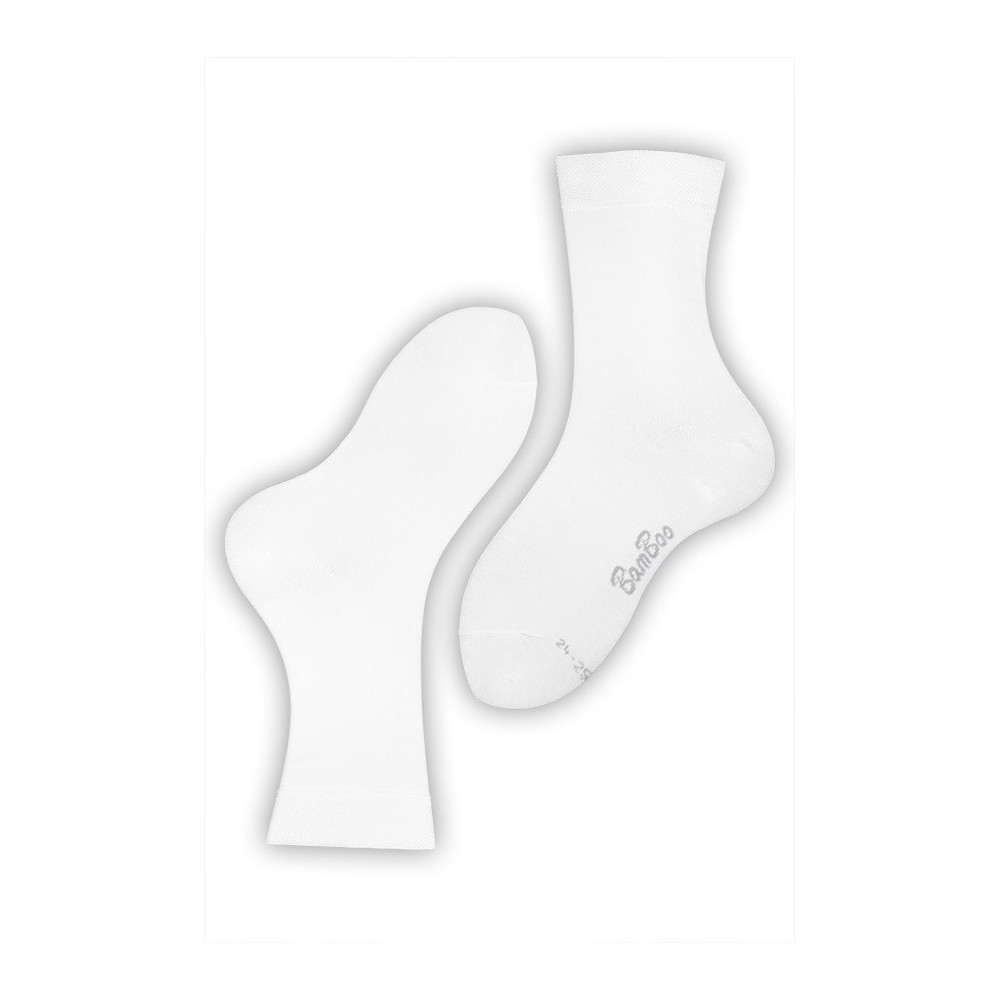 Dámské bambusové ponožky Trepon Elena bílé Velikost: 35 - 38