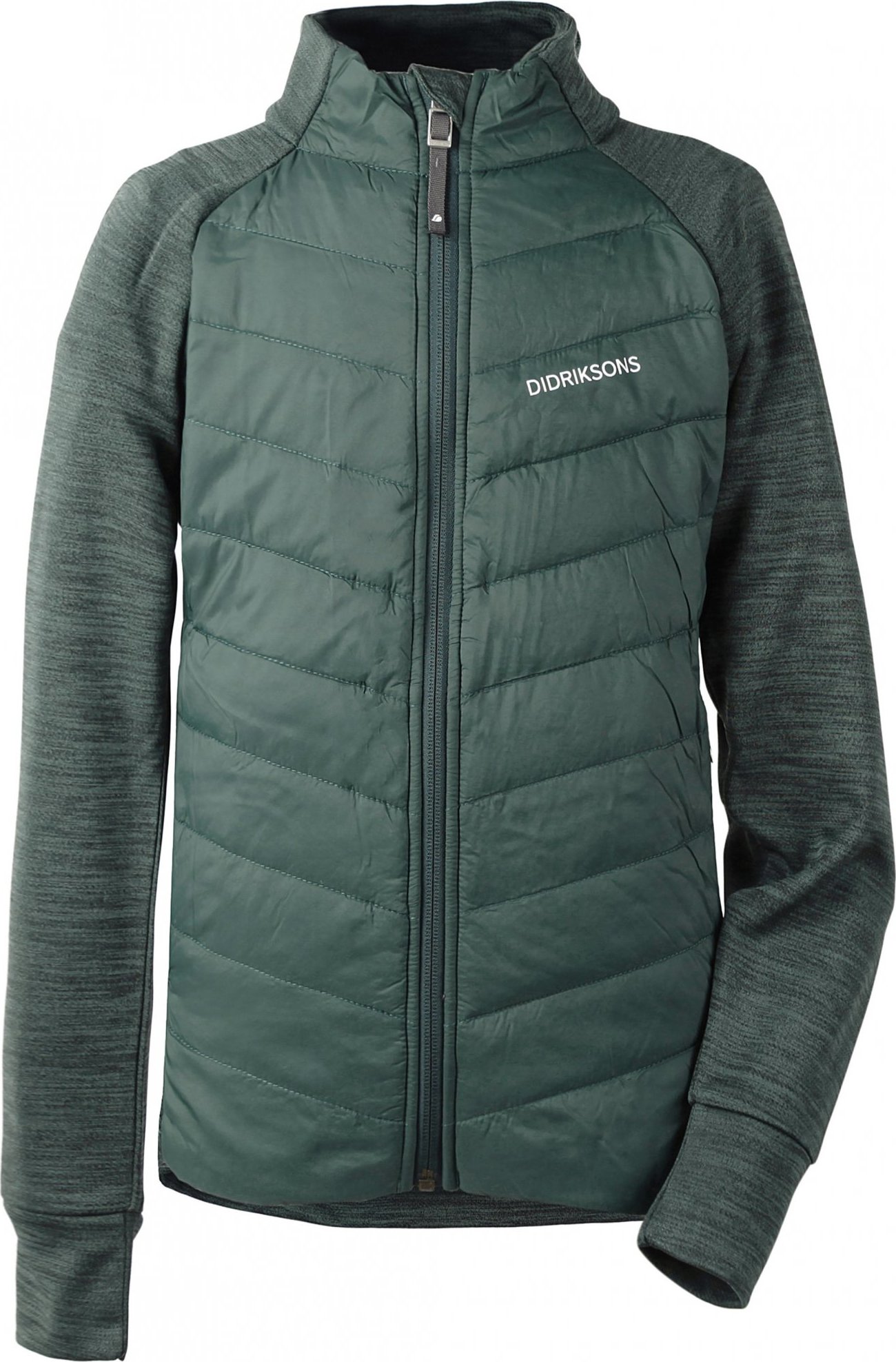 Didriksons Mikina D1913 JONAS juniorská - zelená Velikost: 170