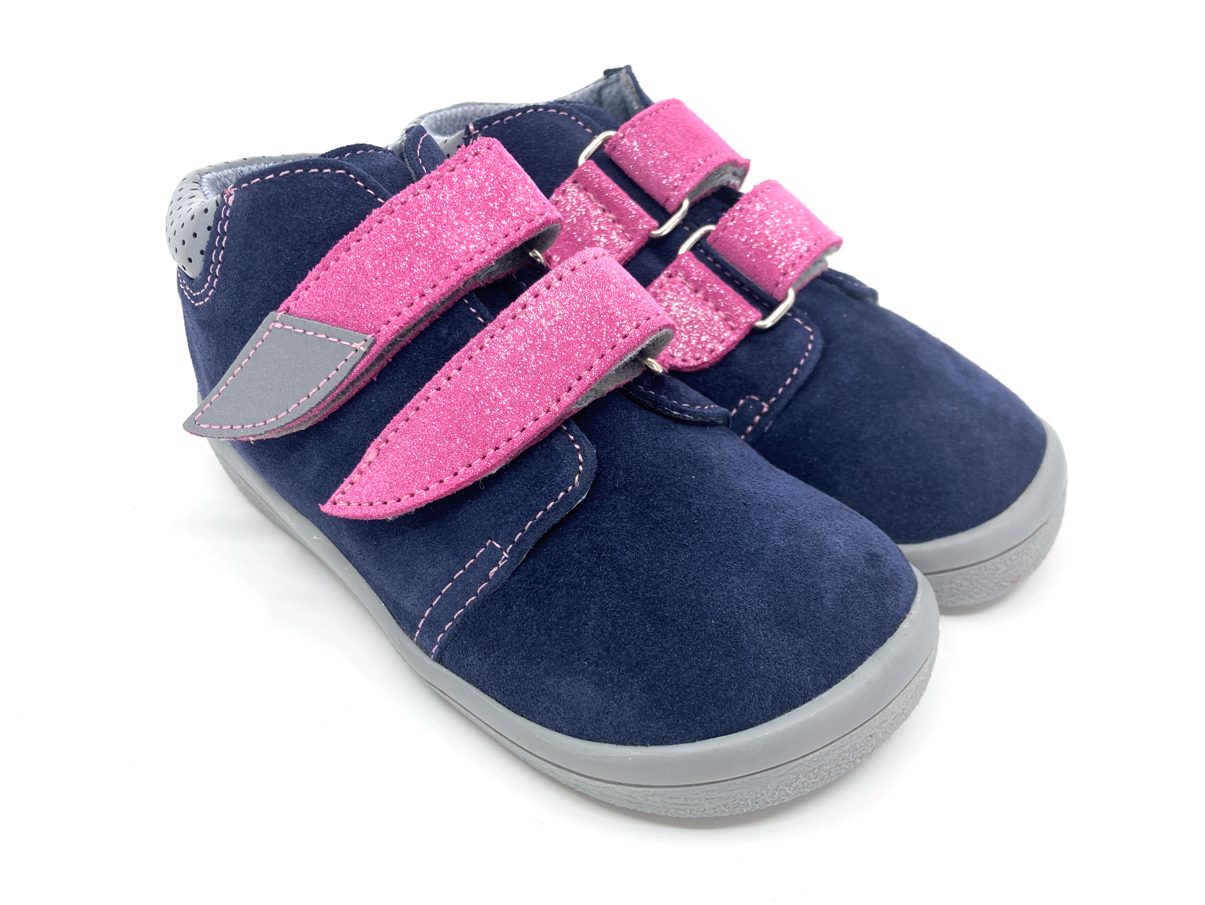 Beda Barefoot OCEAN Shine - kotníkové s membránou Velikost: 20, Vnitřní délka boty: 12,4 cm, Vnitřní šířka boty: 6,2 cm