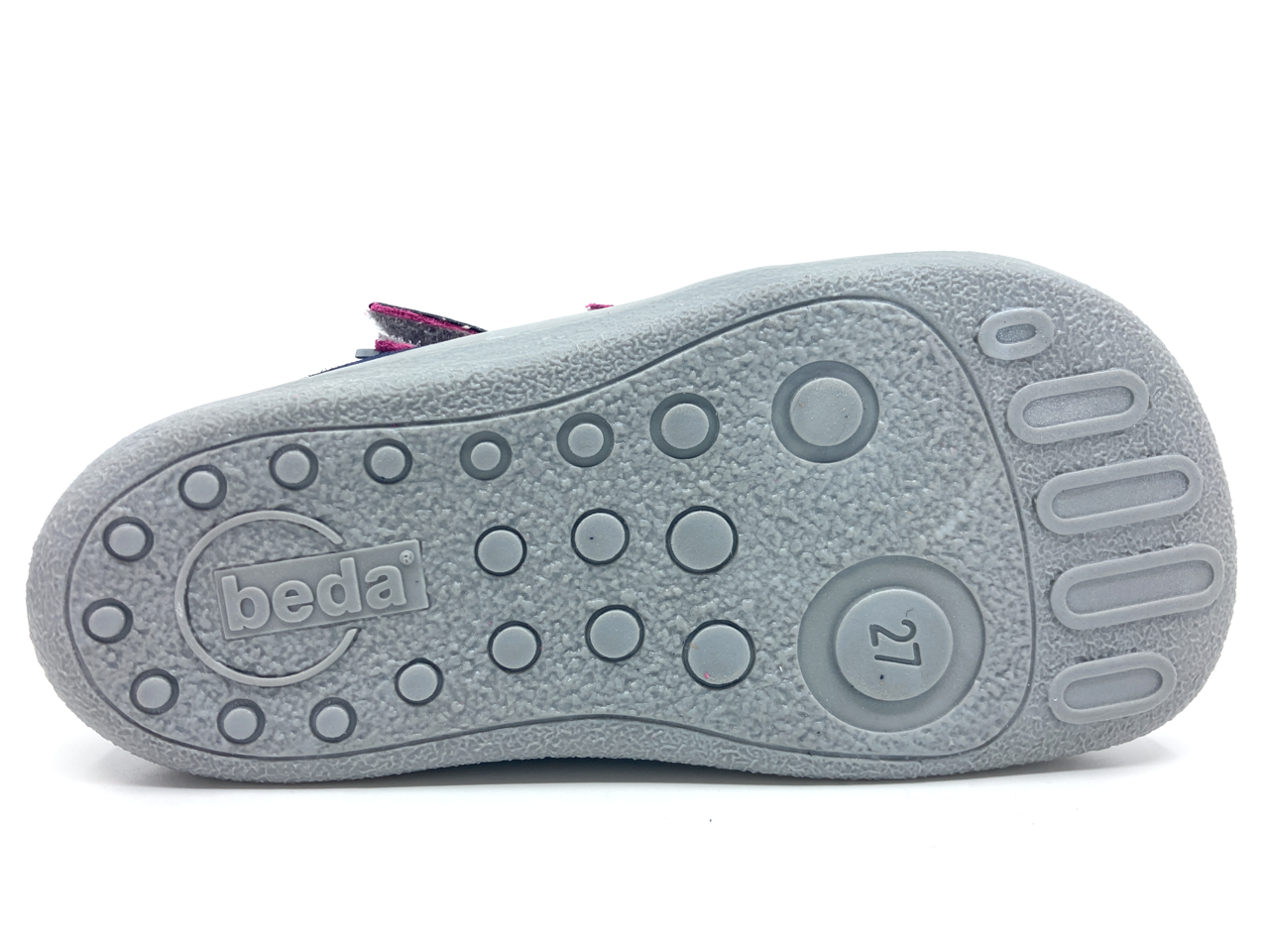 Beda Barefoot OCEAN Shine - kotníkové s membránou Velikost: 20, Vnitřní délka boty: 12,4 cm, Vnitřní šířka boty: 6,2 cm