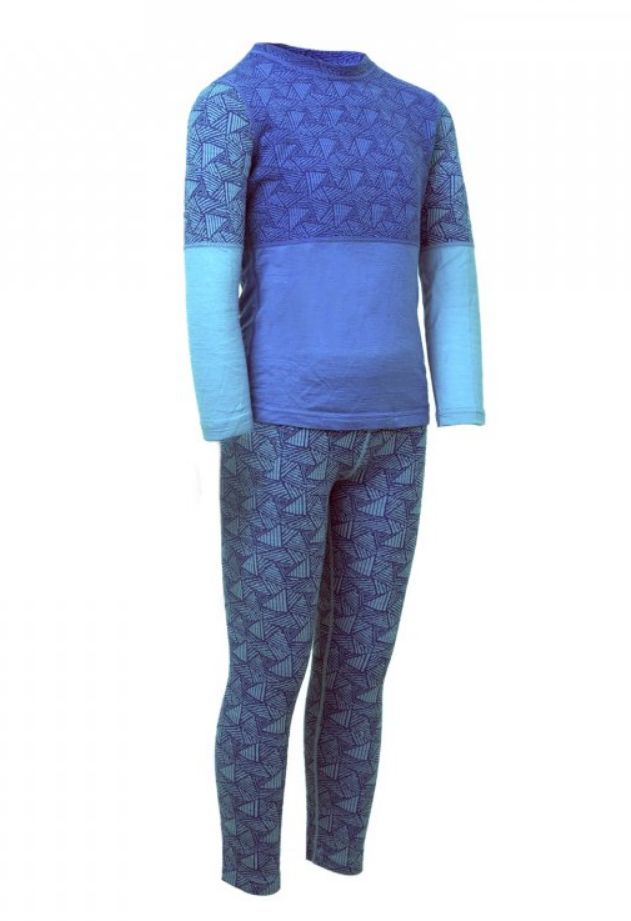 UNUO Dětské merino termo prádlo Sharp kluk Velikost: 86 - 92