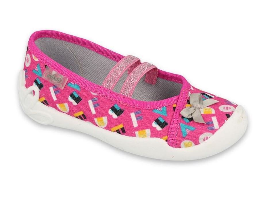 Bačkory Befado písmenka růžové 116y295 Velikost: 33