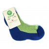 merino ponožky Surtex modrá zelená