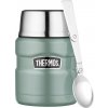 Thermos Termoska na jídlo se skládácí lžící a šálkem - Duck Egg 470 ml