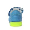svítící dětské boty DDstep H068 377 Bermuda Blue