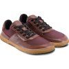 Barefoot tenisky Barebarics Bravo - Maroon Brown