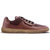 Barefoot tenisky Barebarics Bravo - Maroon Brown