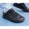 Barefoot tenisky Barebarics Zoom - All Black - Leather
