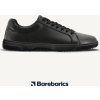 Barefoot tenisky Barebarics Zoom - All Black - Leather
