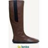 Barefoot kozačky Be Lenka Sierra - Dark Chocolate