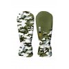 detske softshellove rukavice maskac khaki wamu