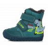 dětské zimní boty DDstep W029 394B Bermuda Blue