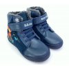 Svítící zimní boty DD Step W050 323 Royal Blue