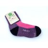 dětské Merino ponožky Surtex fialovo růžové 70%