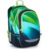 Modrozelený školní batoh Topgal CODA 22018