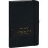 NOTIQUE Notes Černý, tečkovaný, 13 x 21 cm