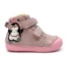 Dětské zimní boty DD Step W066 42268A Pink třpytivé růžové
