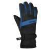 Dětské lyžařské rukavice Hannah MOJO JR black mel (blue)