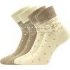 2PACK Ponožky Lonka Frotana - angora