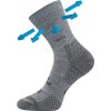 Ponožky VoXX Menkar - sv.šedá