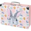 BAAGL Skládací školní kufřík Bunny s kováním
