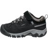 Keen TARGHEE IV LOW WP CHILDREN black steel grey černé