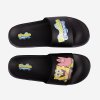 Dámské pantofle Coqui SpongeBob černé
