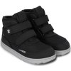 Dětské zimní barefoot boty Be Lenka Zippu Junior - Black & Grey (Velikost 35)