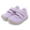 F093 61936D Lila dívčí barefoot tenisky