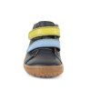 středně vysoké kožené barefoot boty G2130369-3 Blue/ Denim