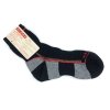 90% Merino ponožky Surtex černé s šedou