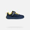 Barefoot tenisky Geox J Foot run Navy Yellow