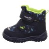 10060458000 01 Zimní boty Superfit Husky1 Blau Hellgrun 1 006045 8000 s membránou
