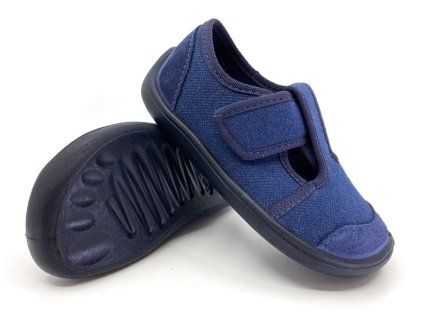 Kapcie chłopięce Barefoot Anatomic BF06