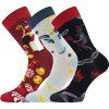 3PACK Socks Lonka Bertík - mix (Rozmiar 20-24 (14-16))