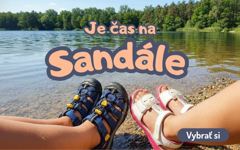 detske sandálky na leto