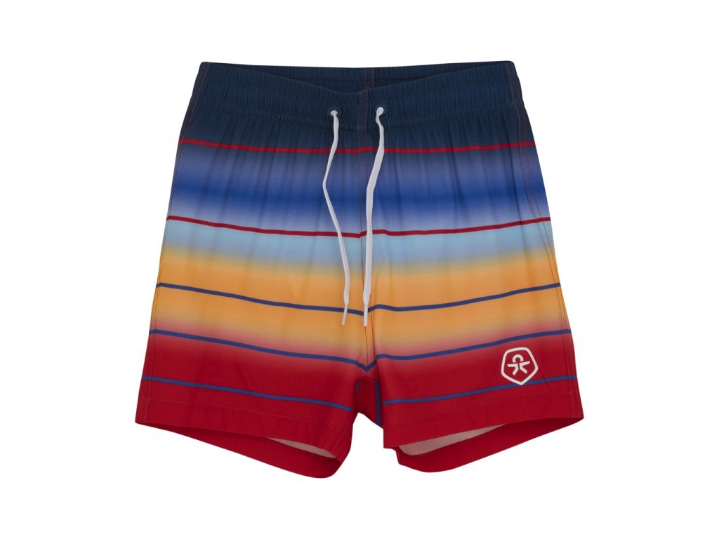 Plavkové šortky Color Kids Chinese Red