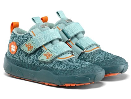 Affenzahn barefoot topánky Lowboot Knit Happy Bunny