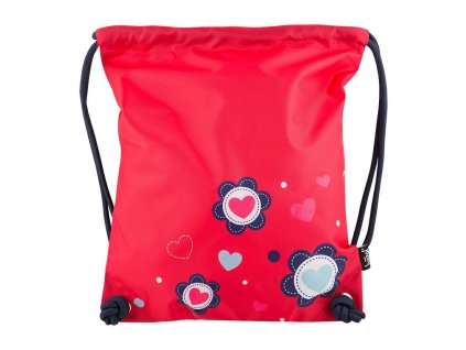 18797 baagl sacek na obuv sovicky flowers