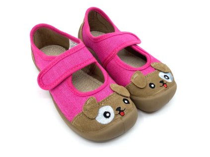 Papuče 3F barefoot 3BS2LN23 Fuchsia